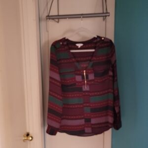 Candie's Multicolor Striped Blouse